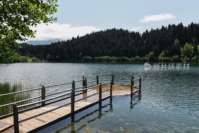 Landscape of lake Karag?l, Artvin